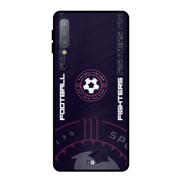 Football Fighters Metal Back Case for Galaxy A7 (2018)