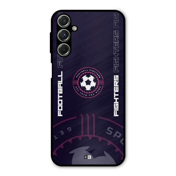 Football Fighters Metal Back Case for Galaxy F34