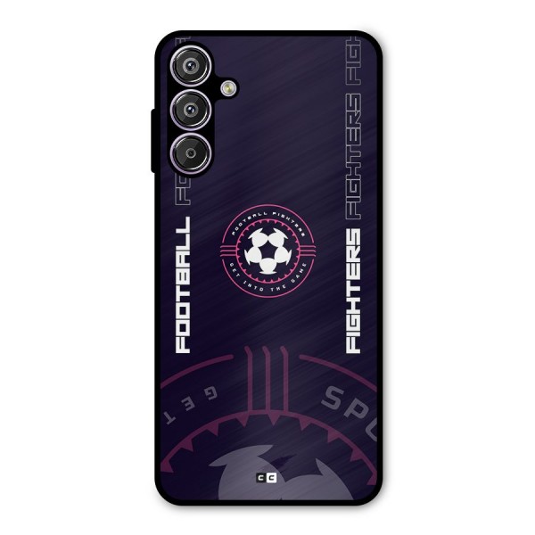 Football Fighters Metal Back Case for Galaxy M15