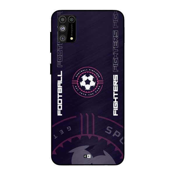 Football Fighters Metal Back Case for Galaxy M31