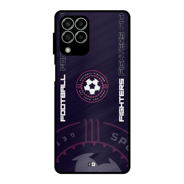 Football Fighters Metal Back Case for Galaxy M33