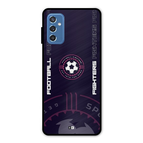 Football Fighters Metal Back Case for Galaxy M52 5G