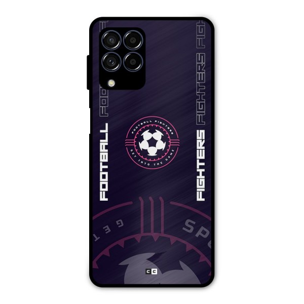 Football Fighters Metal Back Case for Galaxy M53 5G