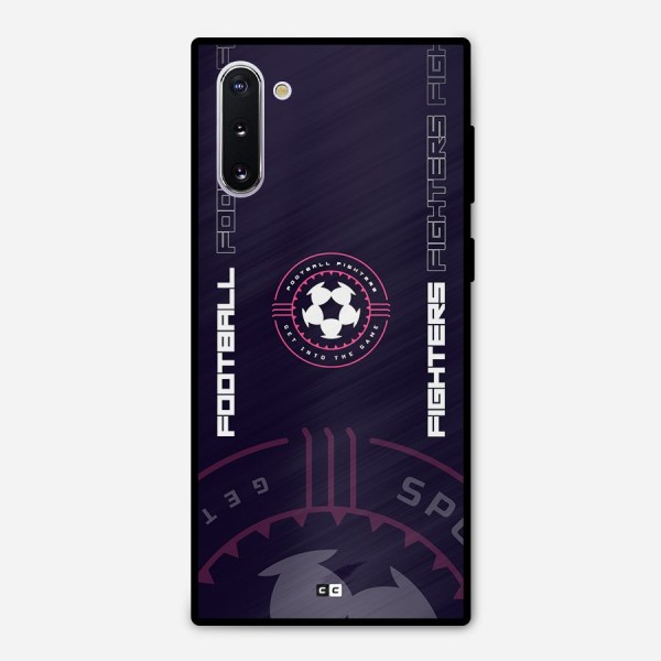 Football Fighters Metal Back Case for Galaxy Note 10