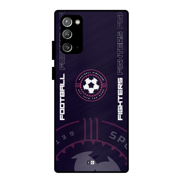 Football Fighters Metal Back Case for Galaxy Note 20