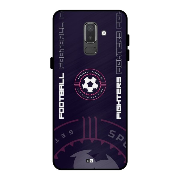 Football Fighters Metal Back Case for Galaxy On8 (2018)