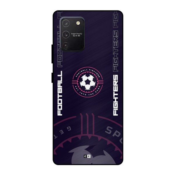 Football Fighters Metal Back Case for Galaxy S10 Lite