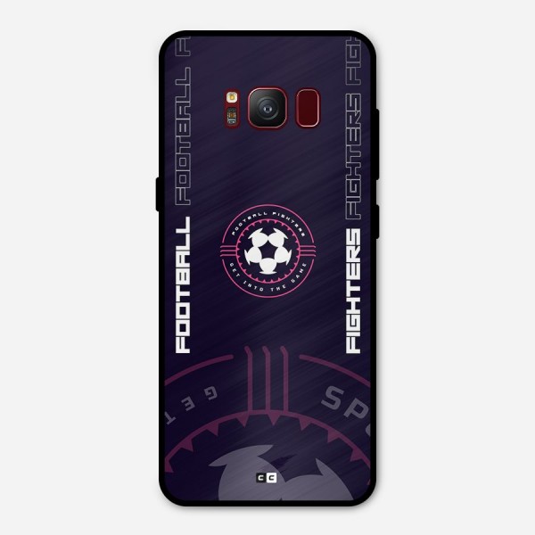 Football Fighters Metal Back Case for Galaxy S8