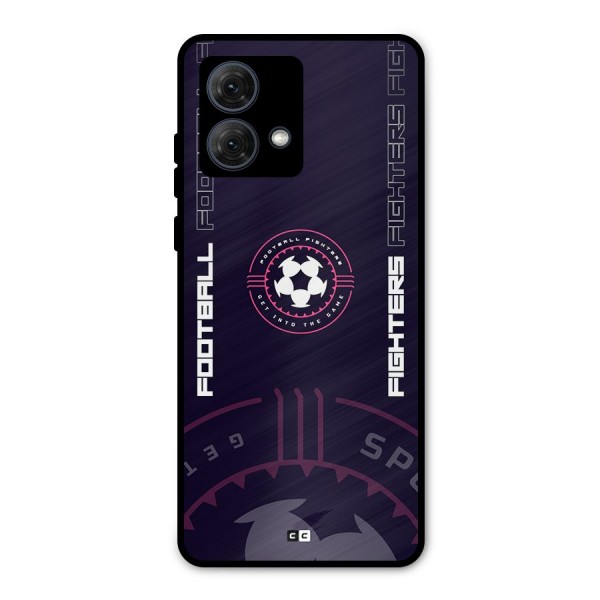 Football Fighters Metal Back Case for Moto G84