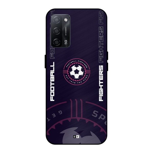 Football Fighters Metal Back Case for Oppo A53s 5G