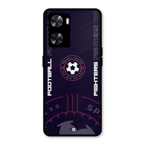 Football Fighters Metal Back Case for Oppo A77