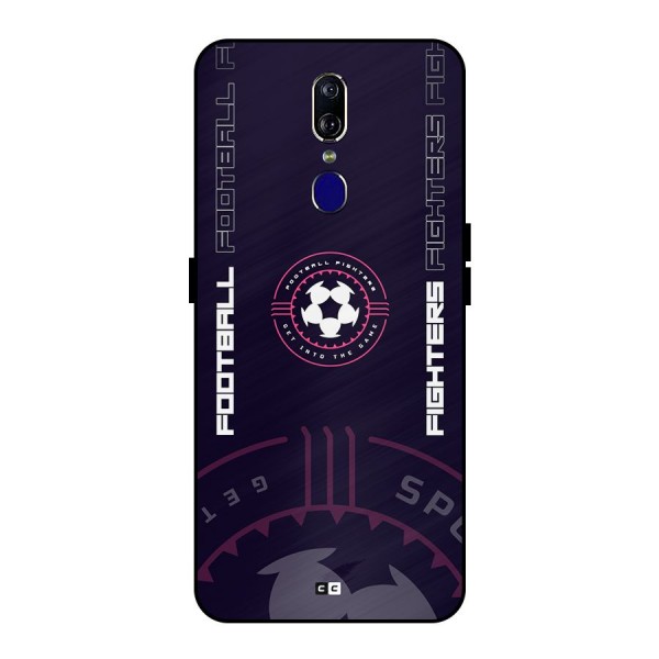 Football Fighters Metal Back Case for Oppo F11