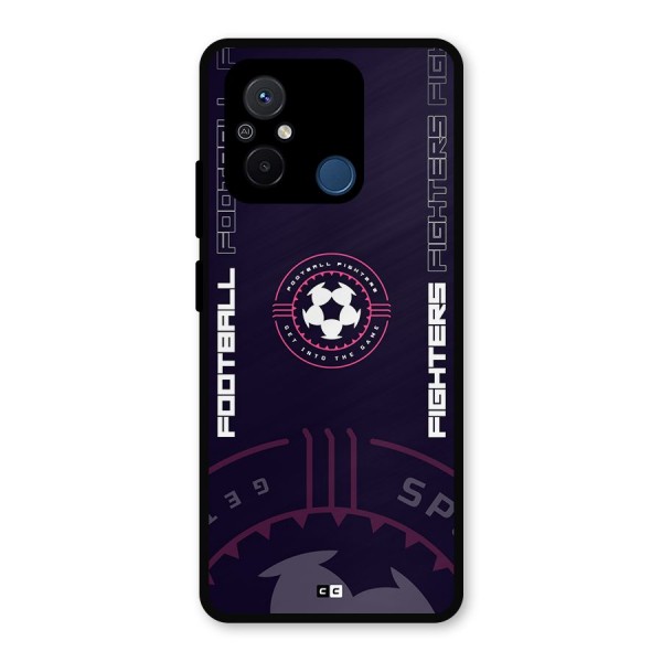 Football Fighters Metal Back Case for Poco C55