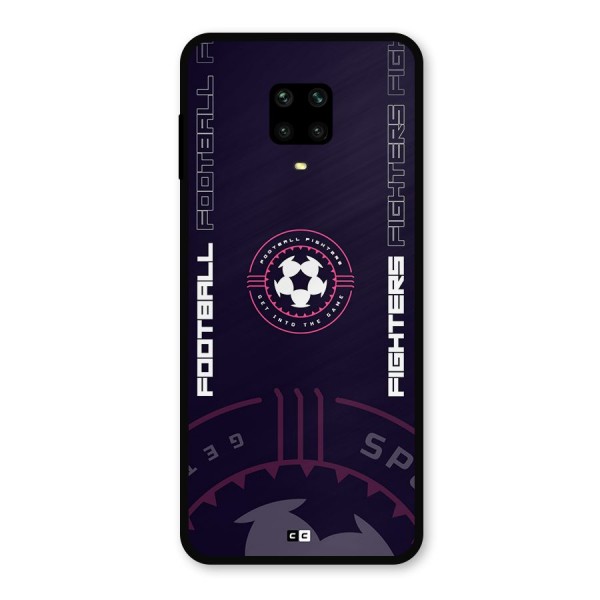 Football Fighters Metal Back Case for Poco M2 Pro