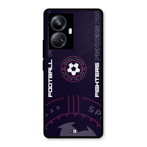 Football Fighters Metal Back Case for Realme 10 Pro Plus