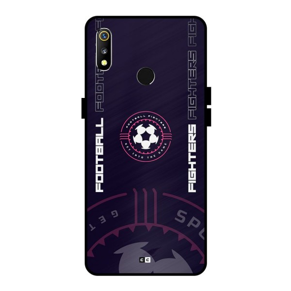 Football Fighters Metal Back Case for Realme 3