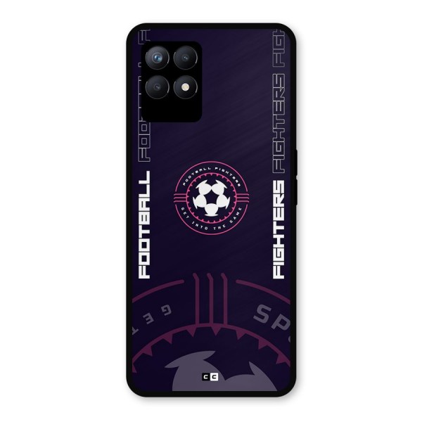 Football Fighters Metal Back Case for Realme 8i