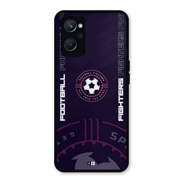 Football Fighters Metal Back Case for Realme 9i