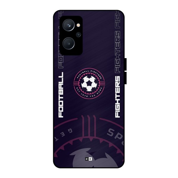 Football Fighters Metal Back Case for Realme 9i 5G