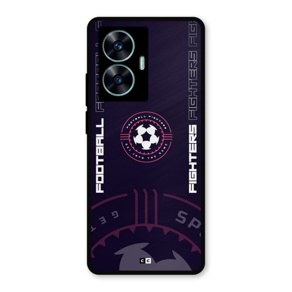 Football Fighters Metal Back Case for Realme C55