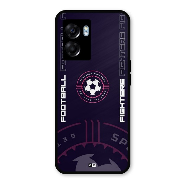 Football Fighters Metal Back Case for Realme Narzo 50 5G