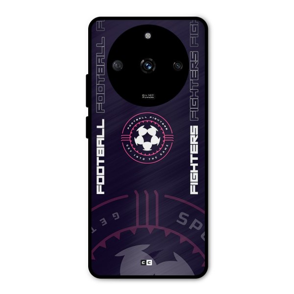 Football Fighters Metal Back Case for Realme Narzo 60 5G