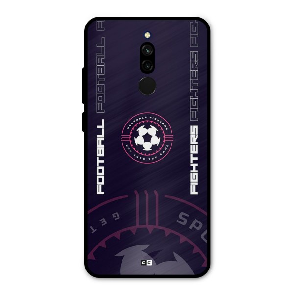 Football Fighters Metal Back Case for Redmi 8