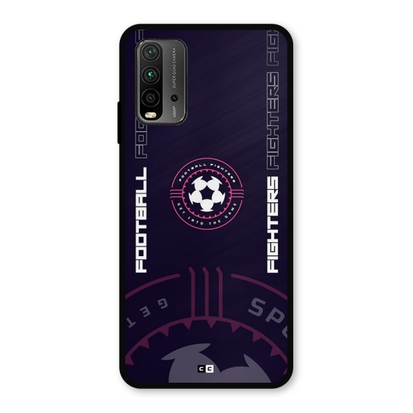 Football Fighters Metal Back Case for Redmi 9 Power