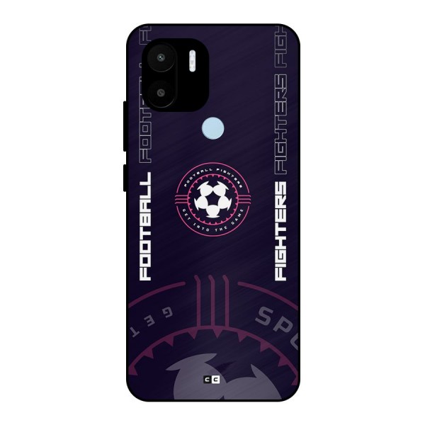 Football Fighters Metal Back Case for Redmi A1 Plus