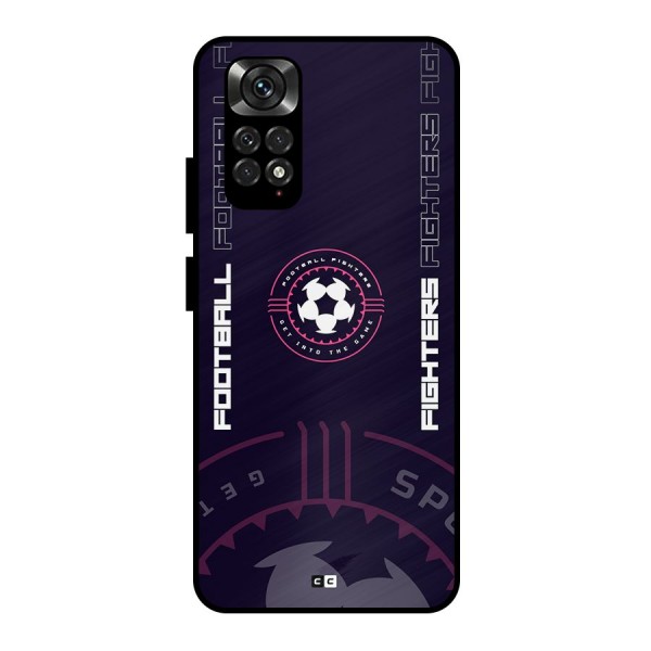 Football Fighters Metal Back Case for Redmi Note 11 Pro