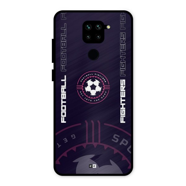 Football Fighters Metal Back Case for Redmi Note 9