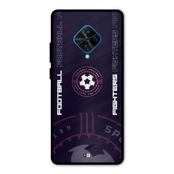 Football Fighters Metal Back Case for Vivo S1 Pro