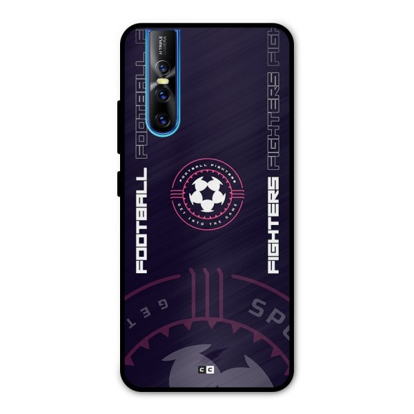 Football Fighters Metal Back Case for Vivo V15 Pro