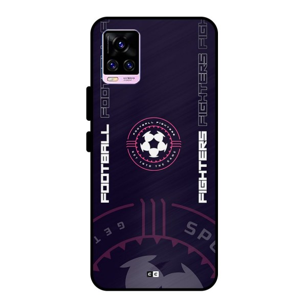 Football Fighters Metal Back Case for Vivo V20 Pro