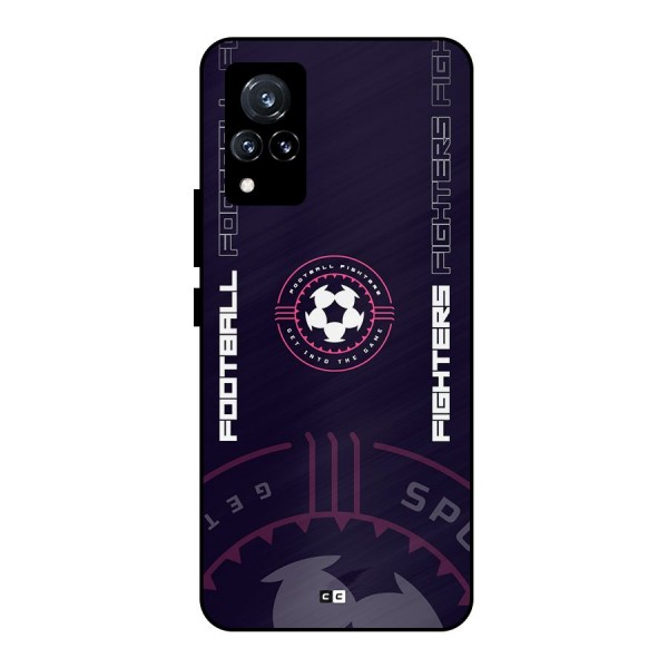 Football Fighters Metal Back Case for Vivo V21 5G