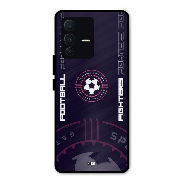 Football Fighters Metal Back Case for Vivo V23 Pro