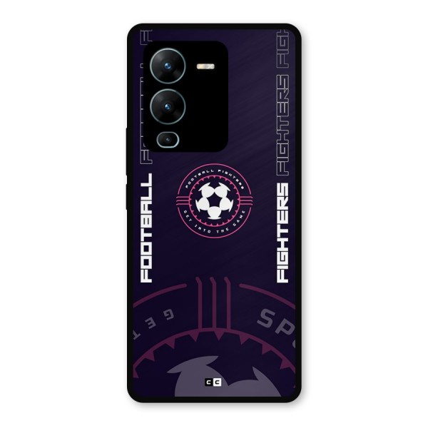 Football Fighters Metal Back Case for Vivo V25 Pro