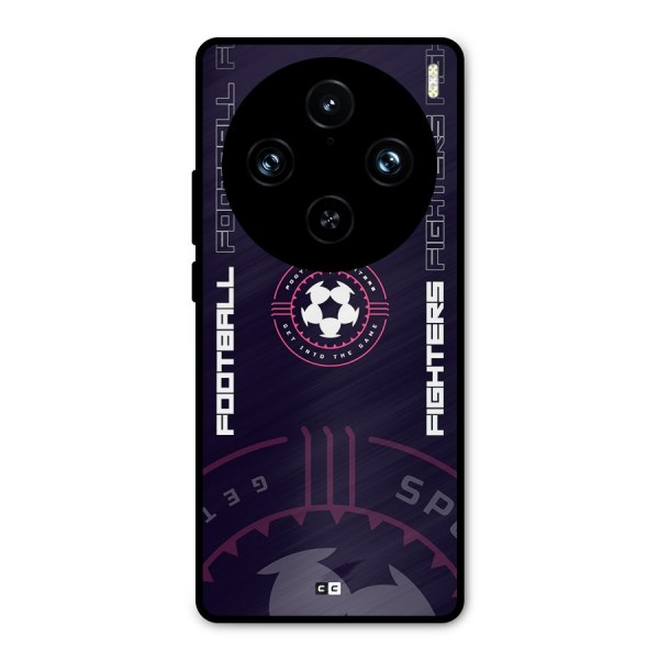 Football Fighters Metal Back Case for Vivo X100 Pro