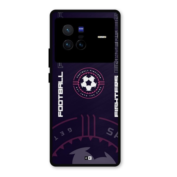 Football Fighters Metal Back Case for Vivo X80