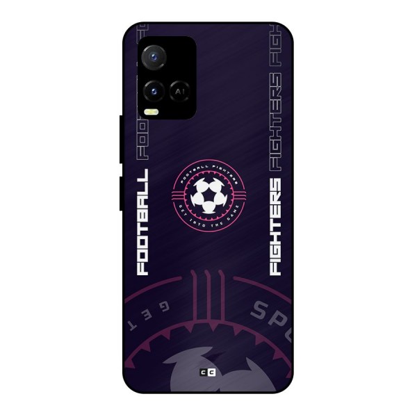 Football Fighters Metal Back Case for Vivo Y21A