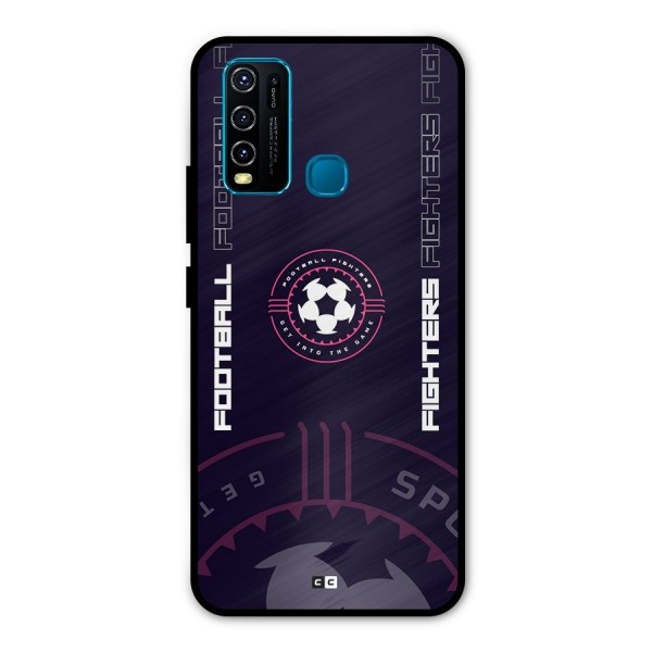 Football Fighters Metal Back Case for Vivo Y30