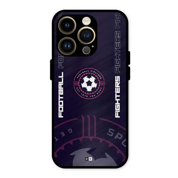 Football Fighters Metal Back Case for iPhone 14 Pro