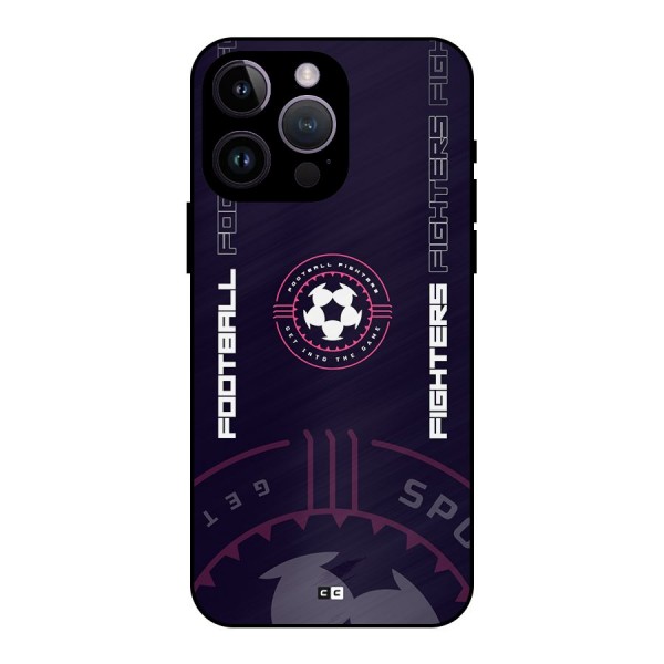 Football Fighters Metal Back Case for iPhone 14 Pro Max