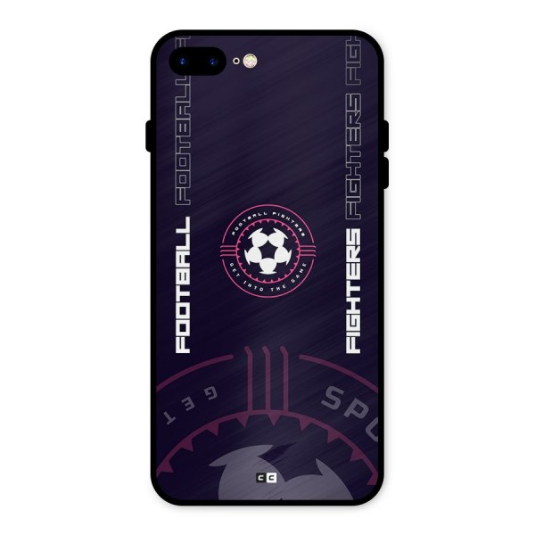 Football Fighters Metal Back Case for iPhone 8 Plus