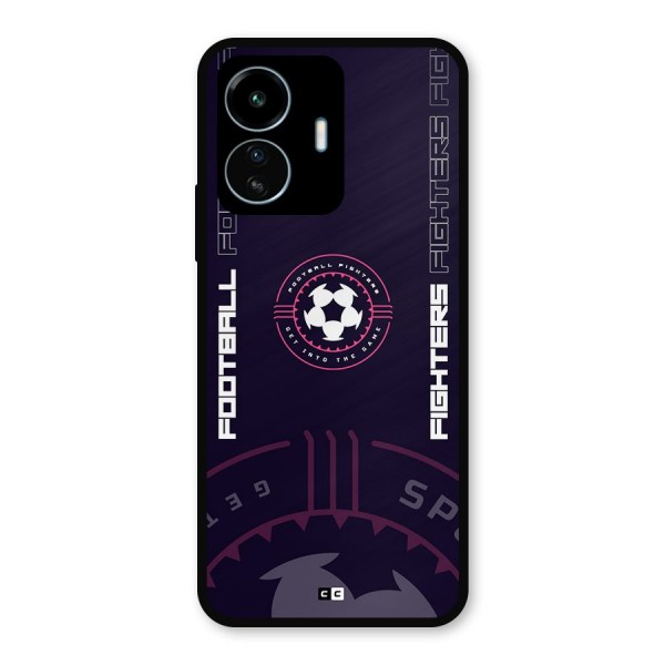 Football Fighters Metal Back Case for vivo iQOO Z6 Lite 5G