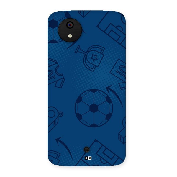 Football Texture Back Case for Canvas A1  AQ4501