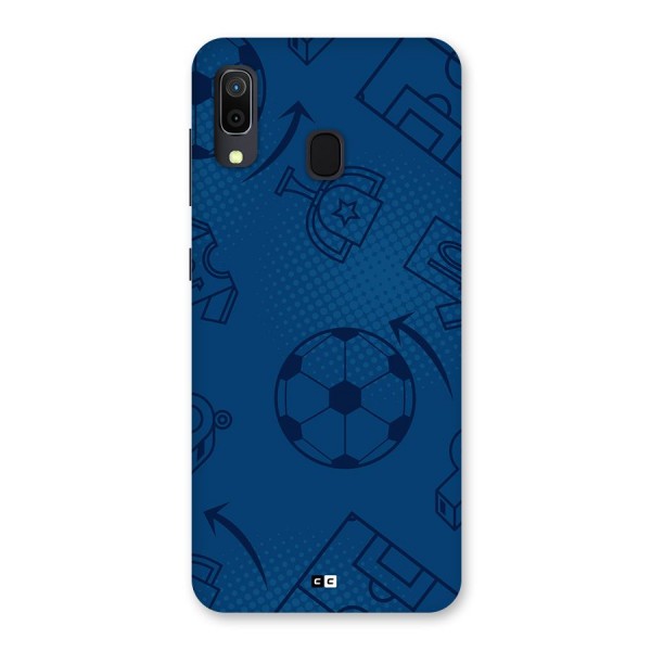 Football Texture Back Case for Galaxy A20