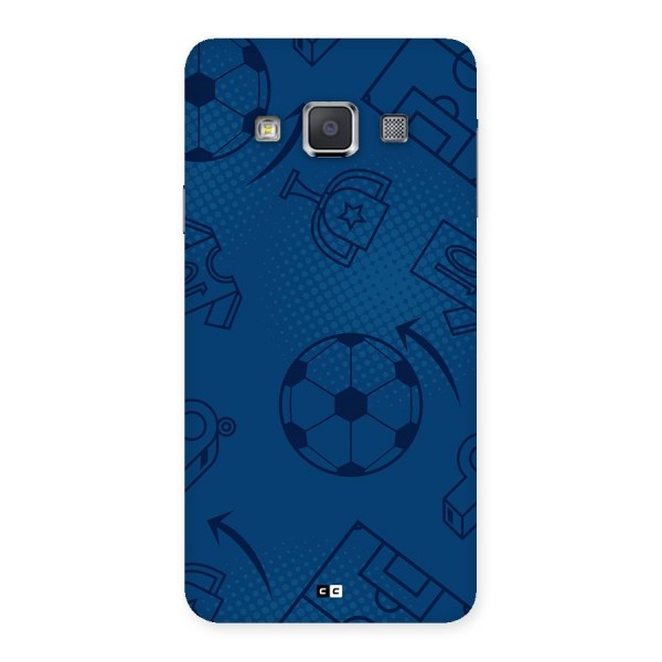 Football Texture Back Case for Galaxy A3