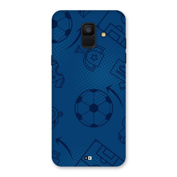 Football Texture Back Case for Galaxy A6 (2018)