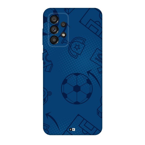 Football Texture Back Case for Galaxy A73 5G